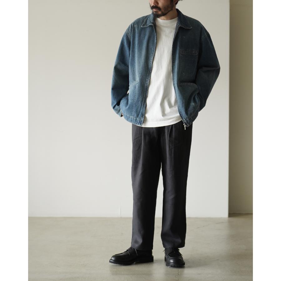 ポータークラシック PORTER CLASSIC ブレックファスト デニム ジップアップジャケット メンズ BREAKFAST DENIM ZIP UP JACKET PC-005-3847の画像