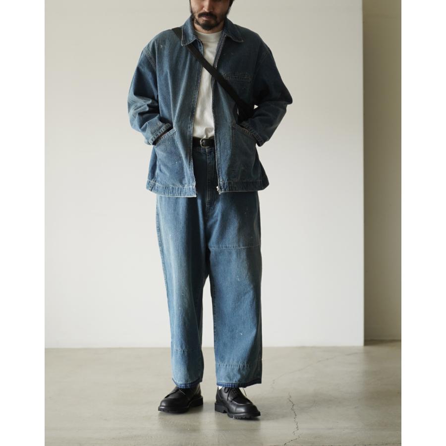 ポータークラシック PORTER CLASSIC ブレックファスト デニム ジップアップジャケット メンズ BREAKFAST DENIM ZIP UP JACKET PC-005-3847の画像