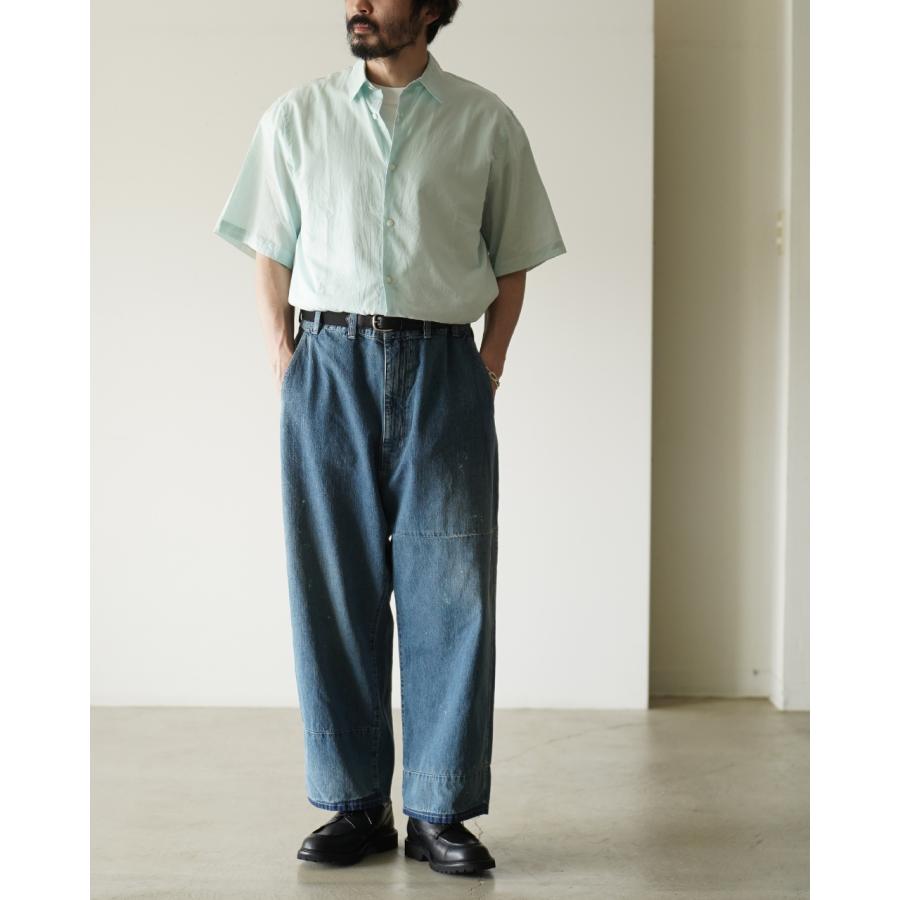 ポータークラシック PORTER CLASSIC ブレックファスト デニム ファティー パンツ メンズ BREAKFAST DENIM FATTY PANTS PC-005-3850 【レビュー企画対象】の画像