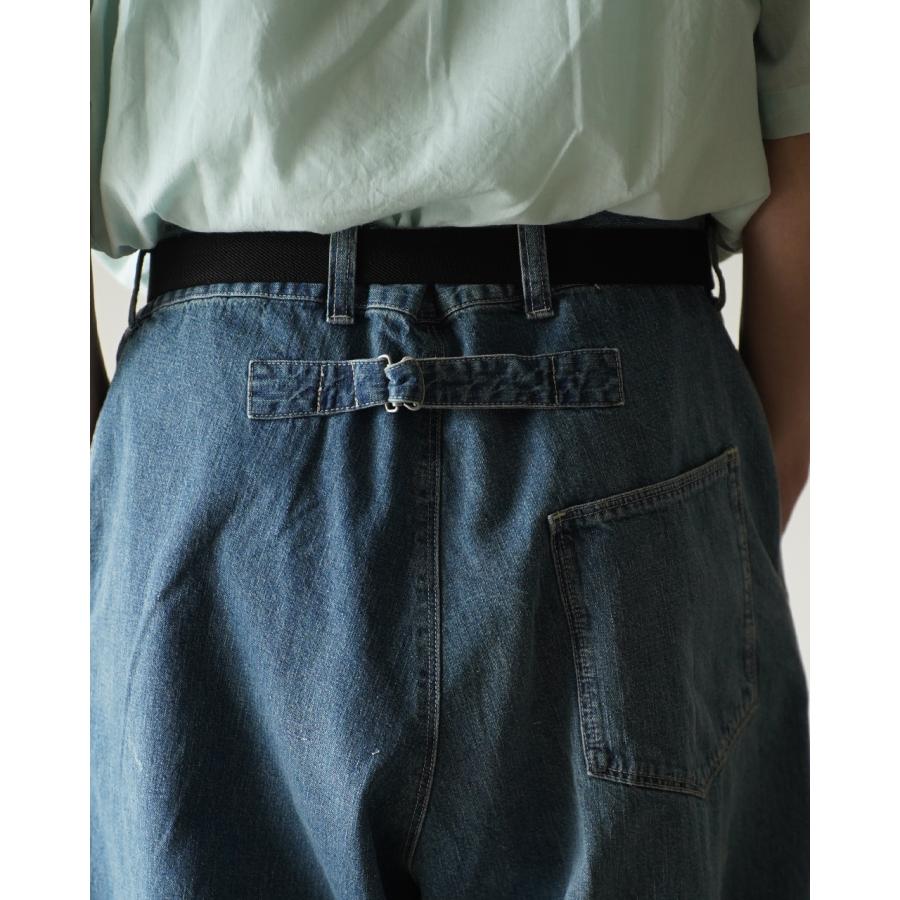 ポータークラシック PORTER CLASSIC ブレックファスト デニム ファティー パンツ メンズ BREAKFAST DENIM FATTY PANTS PC-005-3850 【レビュー企画対象】の画像