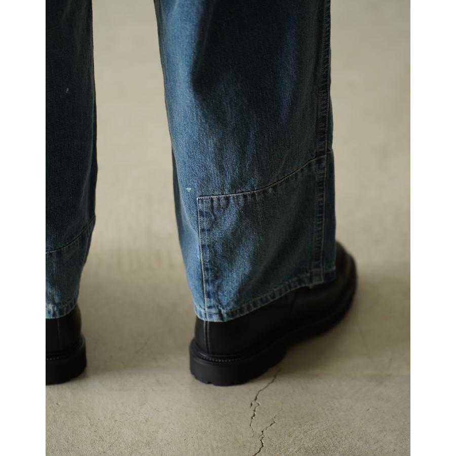 ポータークラシック PORTER CLASSIC ブレックファスト デニム ファティー パンツ メンズ BREAKFAST DENIM FATTY PANTS PC-005-3850 【レビュー企画対象】の画像