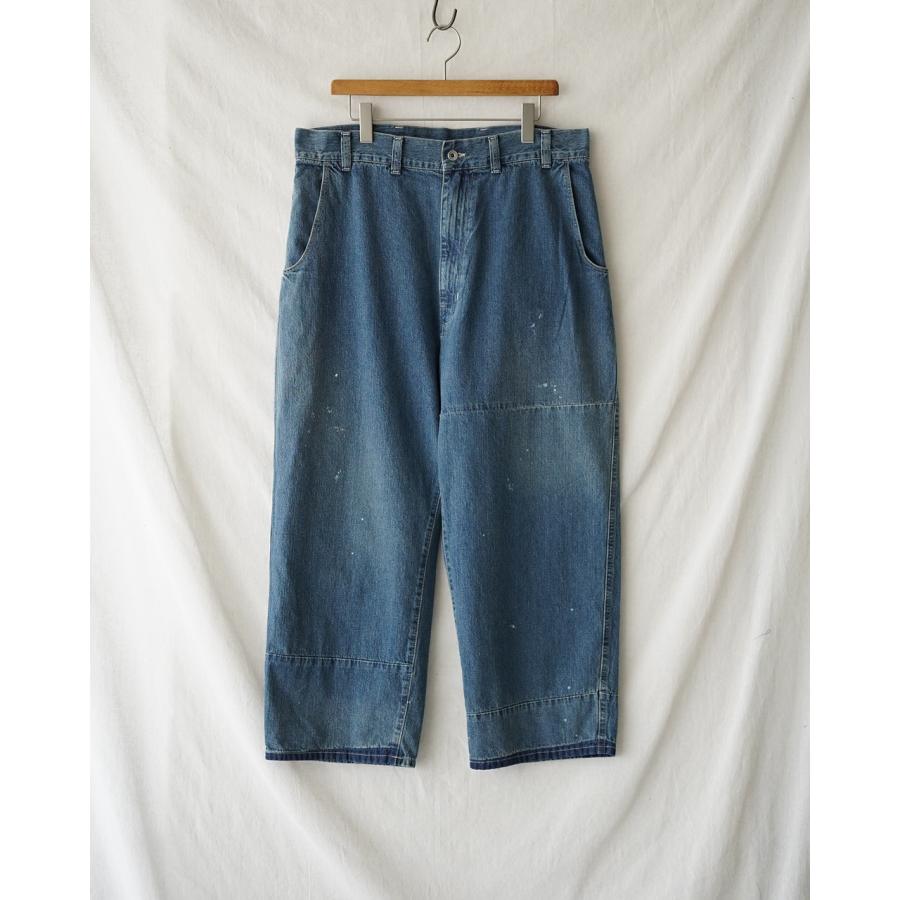 ポータークラシック PORTER CLASSIC ブレックファスト デニム ファティー パンツ メンズ BREAKFAST DENIM FATTY PANTS PC-005-3850 【レビュー企画対象】の画像