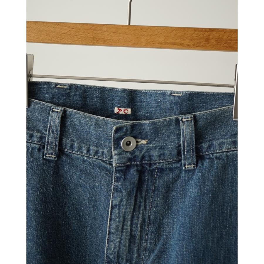 ポータークラシック PORTER CLASSIC ブレックファスト デニム ファティー パンツ メンズ BREAKFAST DENIM FATTY PANTS PC-005-3850 【レビュー企画対象】の画像