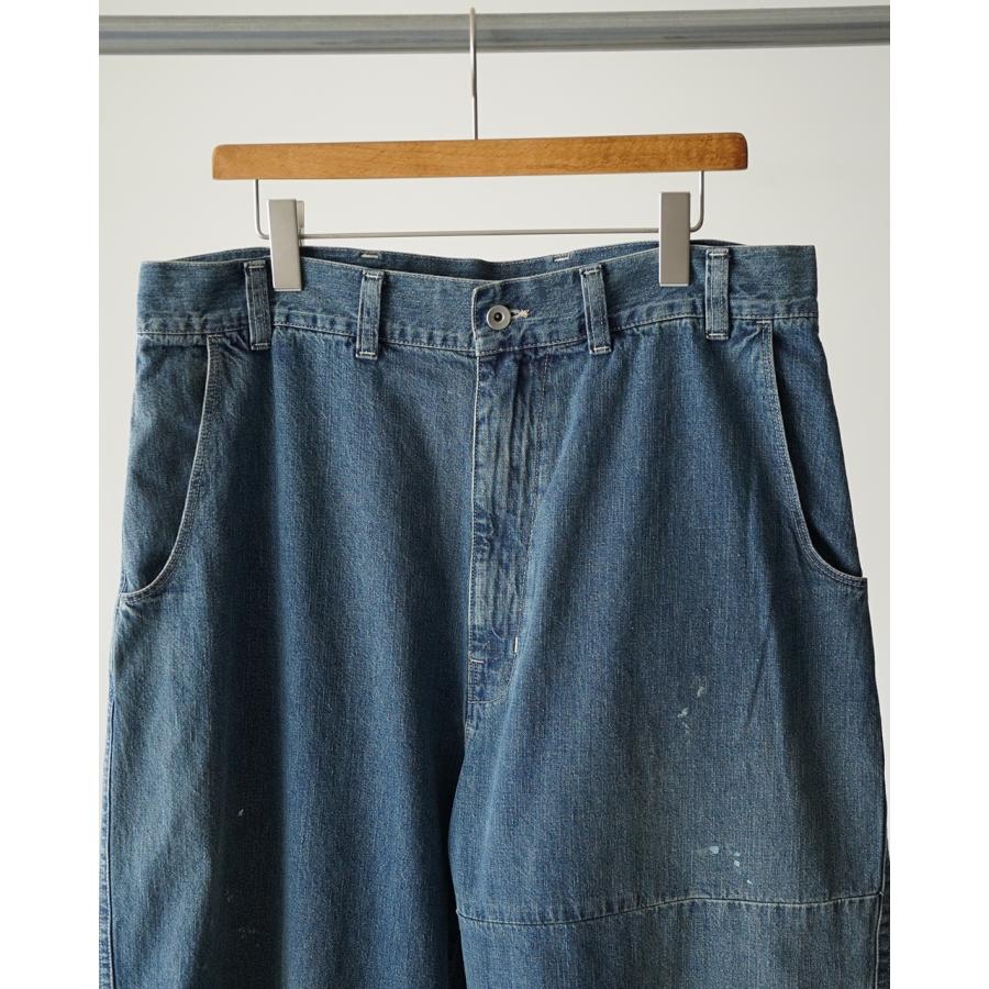ポータークラシック PORTER CLASSIC ブレックファスト デニム ファティー パンツ メンズ BREAKFAST DENIM FATTY PANTS PC-005-3850 【レビュー企画対象】の画像