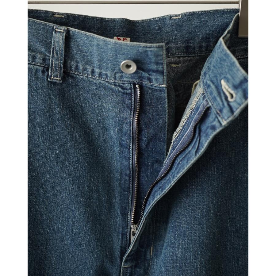 ポータークラシック PORTER CLASSIC ブレックファスト デニム ファティー パンツ メンズ BREAKFAST DENIM FATTY PANTS PC-005-3850 【レビュー企画対象】の画像
