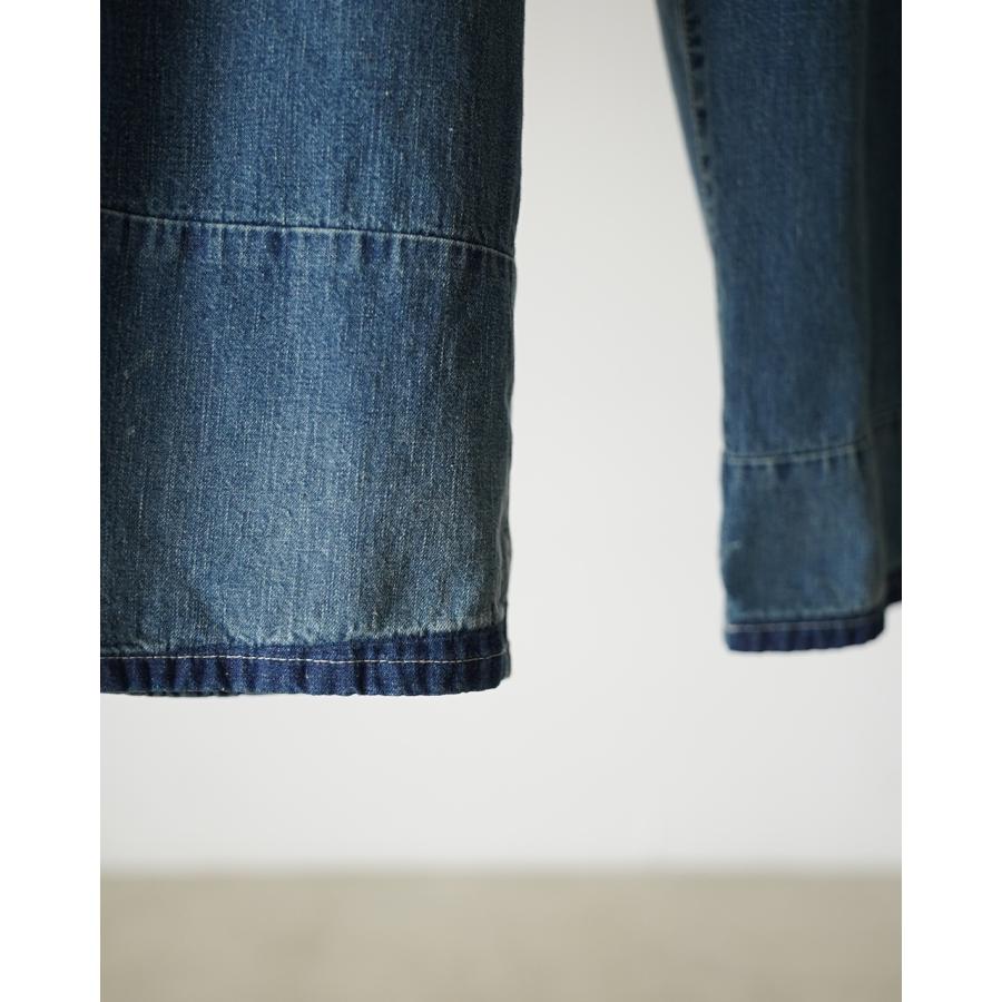 ポータークラシック PORTER CLASSIC ブレックファスト デニム ファティー パンツ メンズ BREAKFAST DENIM FATTY PANTS PC-005-3850 【レビュー企画対象】の画像