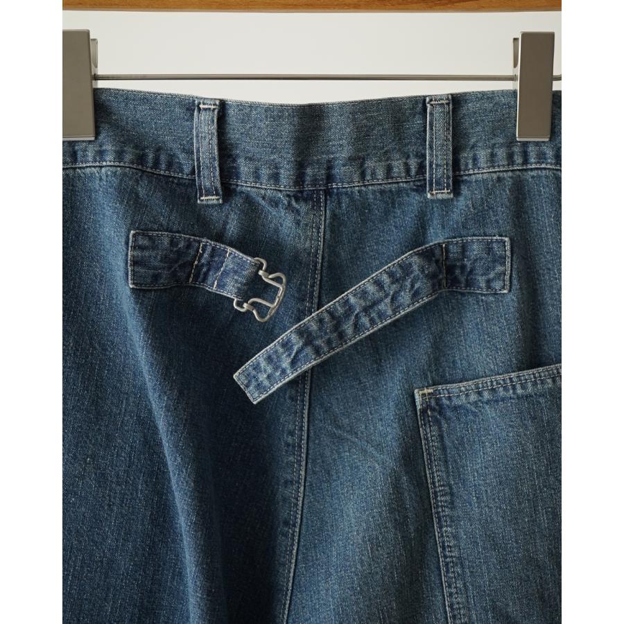 ポータークラシック PORTER CLASSIC ブレックファスト デニム ファティー パンツ メンズ BREAKFAST DENIM FATTY PANTS PC-005-3850 【レビュー企画対象】の画像
