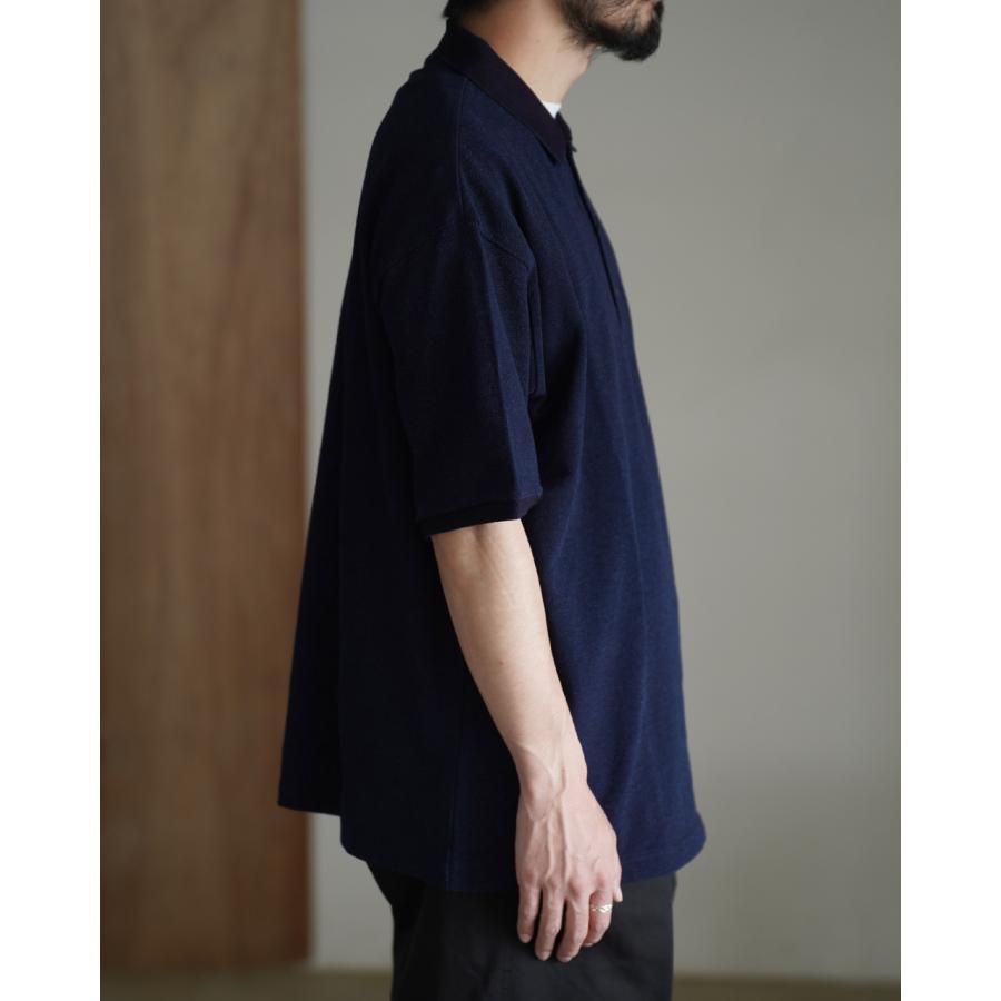 【Porter Classic】H/W INDIGO POLO SHIRT H/W INDIGO POLO SHIRT | PORTER CLASSIC(ポータークラシック