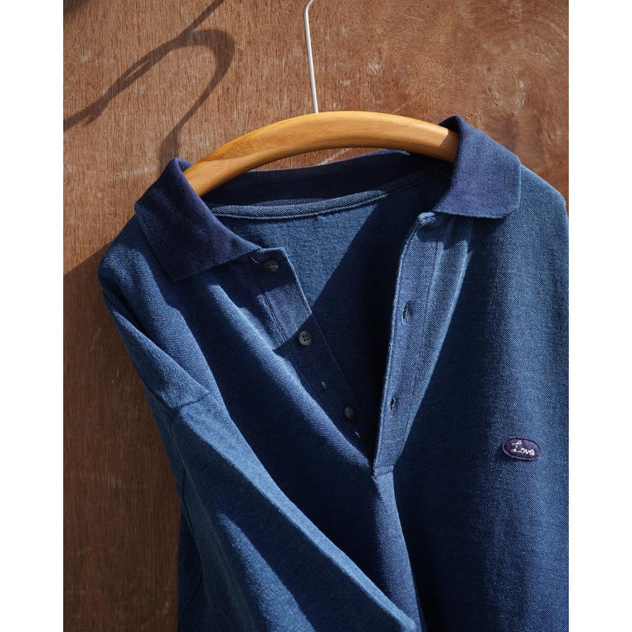 【Porter Classic】H/W INDIGO POLO SHIRT H/W INDIGO POLO SHIRT – CLASSIC GENTLEMAN PORTER CLASSIC TOKYO