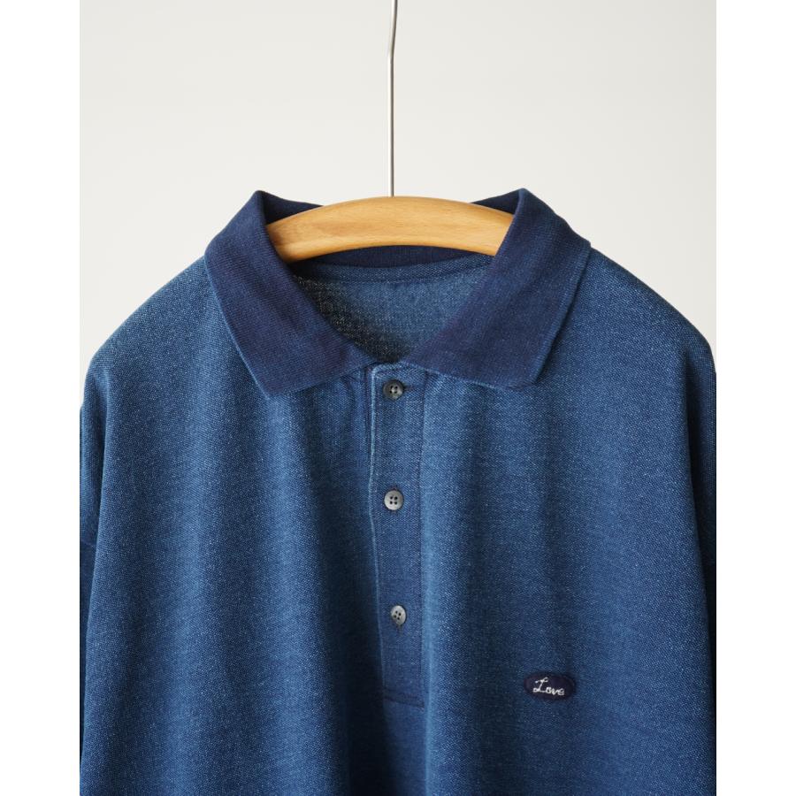 【Porter Classic】H/W INDIGO POLO SHIRT H/W INDIGO POLO SHIRT | PORTER CLASSIC(ポータークラシック