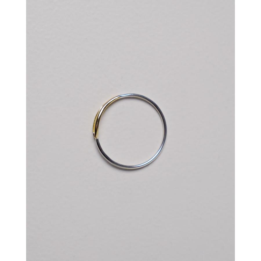 期間限定！ポイント10倍 ポータークラシック PORTER CLASSIC ニードル リング NEEDLE RING 18K ゴールド シルバー925 金 銀 指輪 PC-011-1483の画像