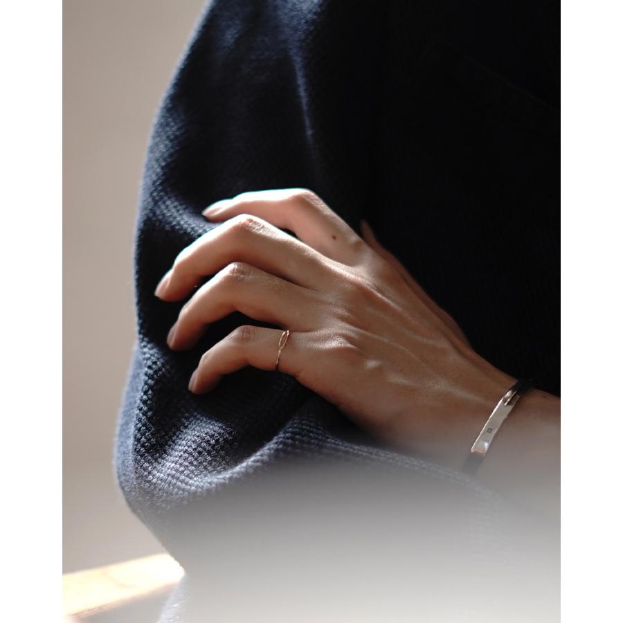 期間限定！ポイント10倍 ポータークラシック PORTER CLASSIC ニードル リング NEEDLE RING 18K ゴールド シルバー925 金 銀 指輪 PC-011-1483の画像