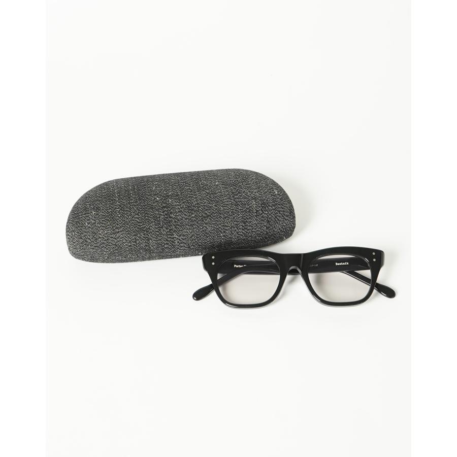 PORTER CLASSIC ×金子眼鏡　ブラックサングラス　Mサイズ　新品 Porter Classic｜金子眼鏡コラボ サングラス SUNGLASSESピース