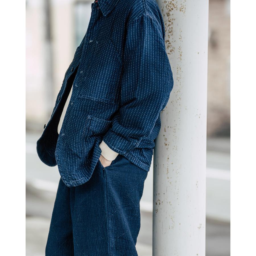 PORTER CLASSIC（ポータークラシック） カバーオール 刺し子