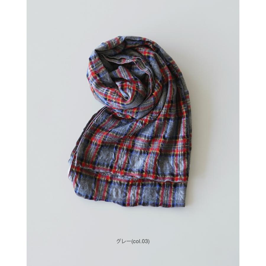 prit（プリット） SALE！プリット ストール ウールコットンチェック