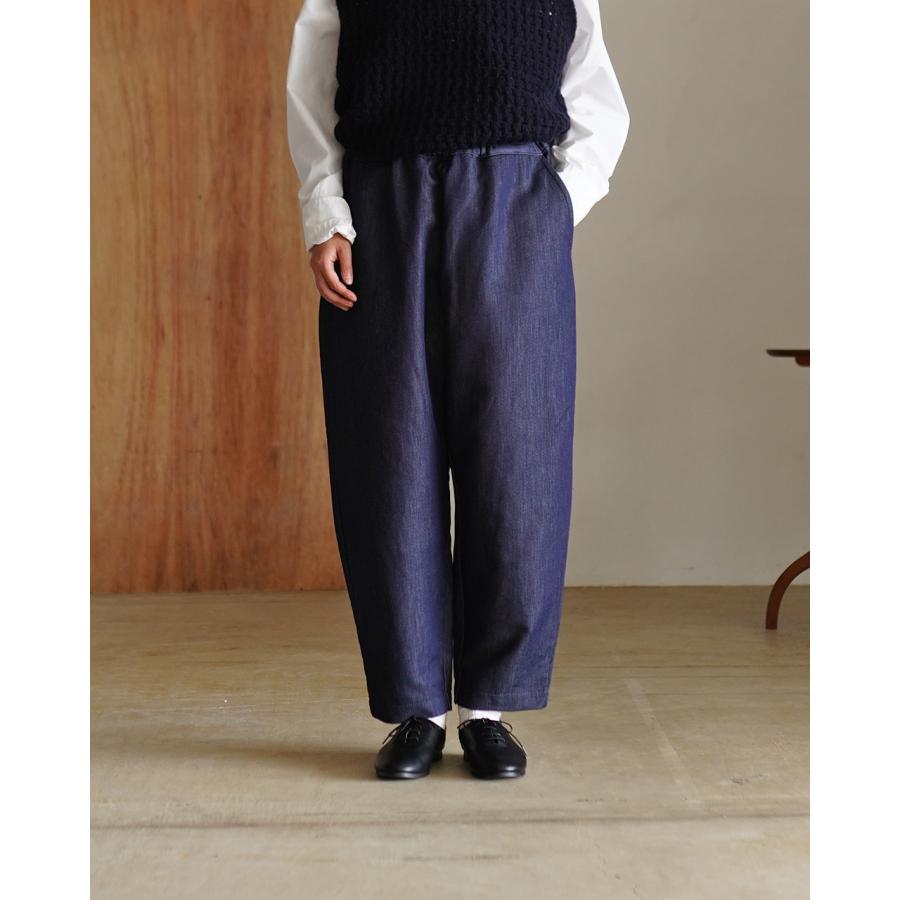 プリット prit パンツ ニットデニム スロウパンツ P70603 : Crouka