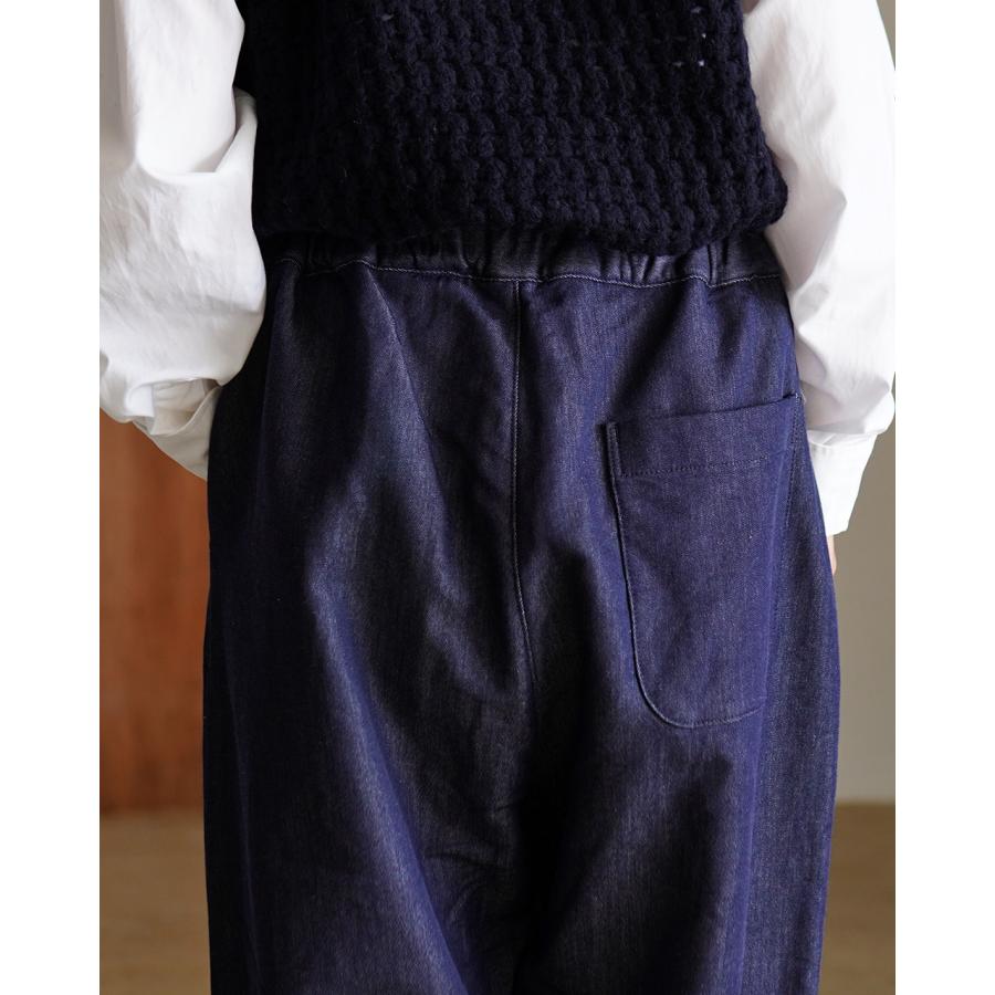 プリット prit パンツ ニットデニム スロウパンツ P70603 : Crouka
