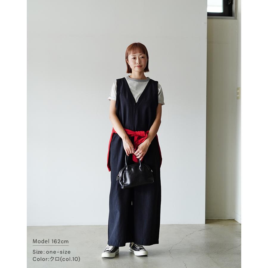 prit（プリット） SALE！プリット 綿麻ストレッチ Vネック