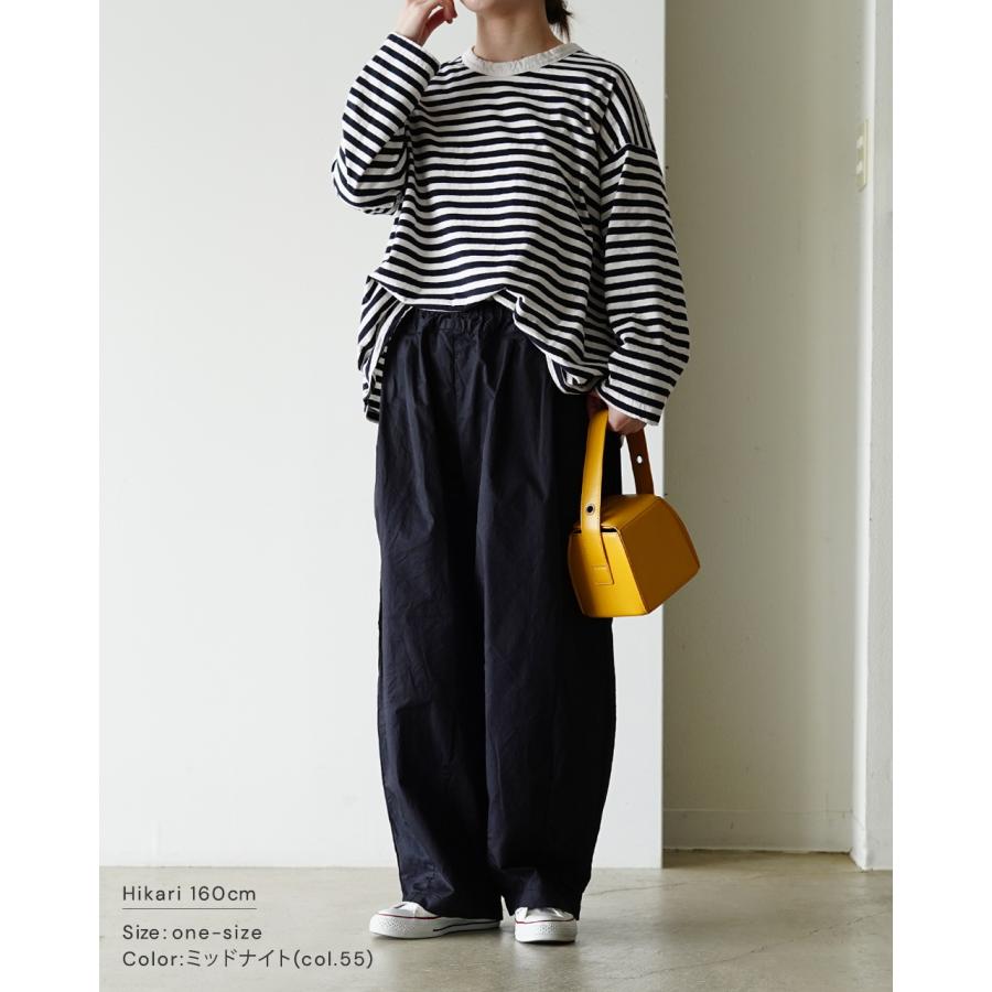 prit（プリット） 期間限定P10倍 prit 40/1 綾ダンプ ボールパンツ