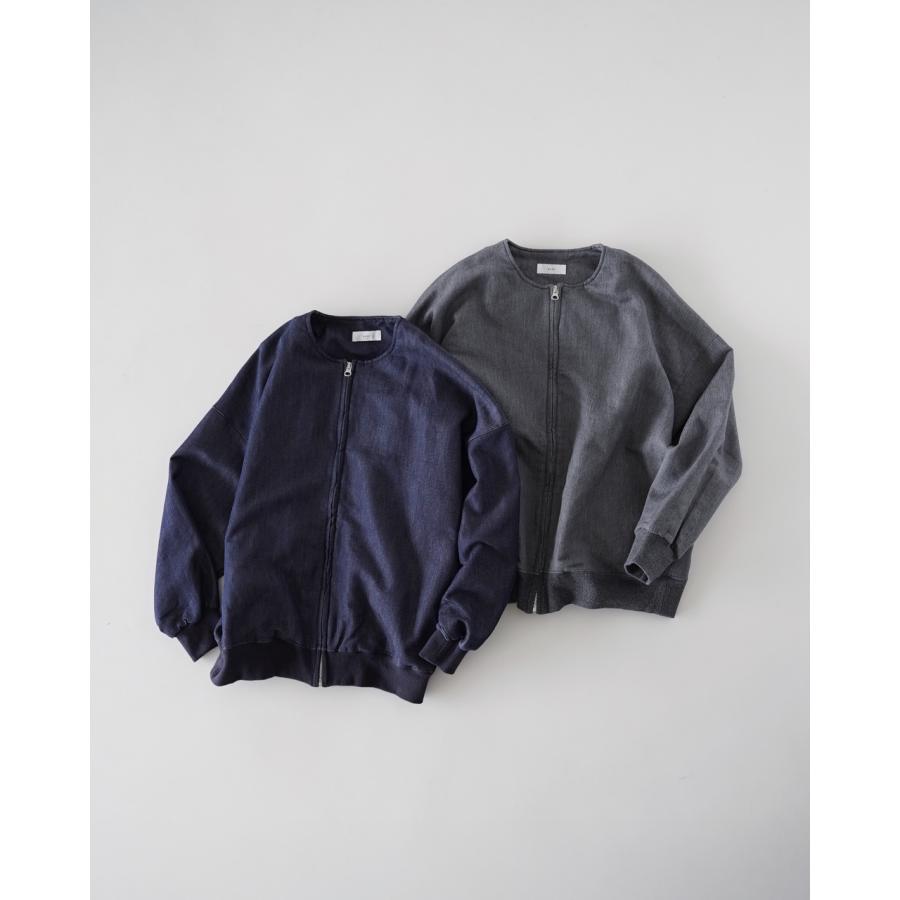 【美品】 prit インディゴダブルガーゼ ワイドブルゾン 楽天市場】【SALE！30%OFF】プリット prit ニットデニム ZIPブルゾン