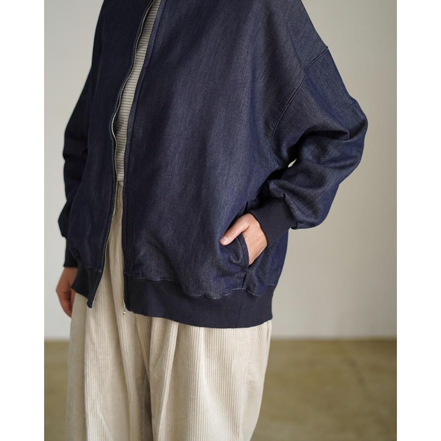 prit（プリット） アウター ニットデニム ZIPブルゾン P80602 : Crouka