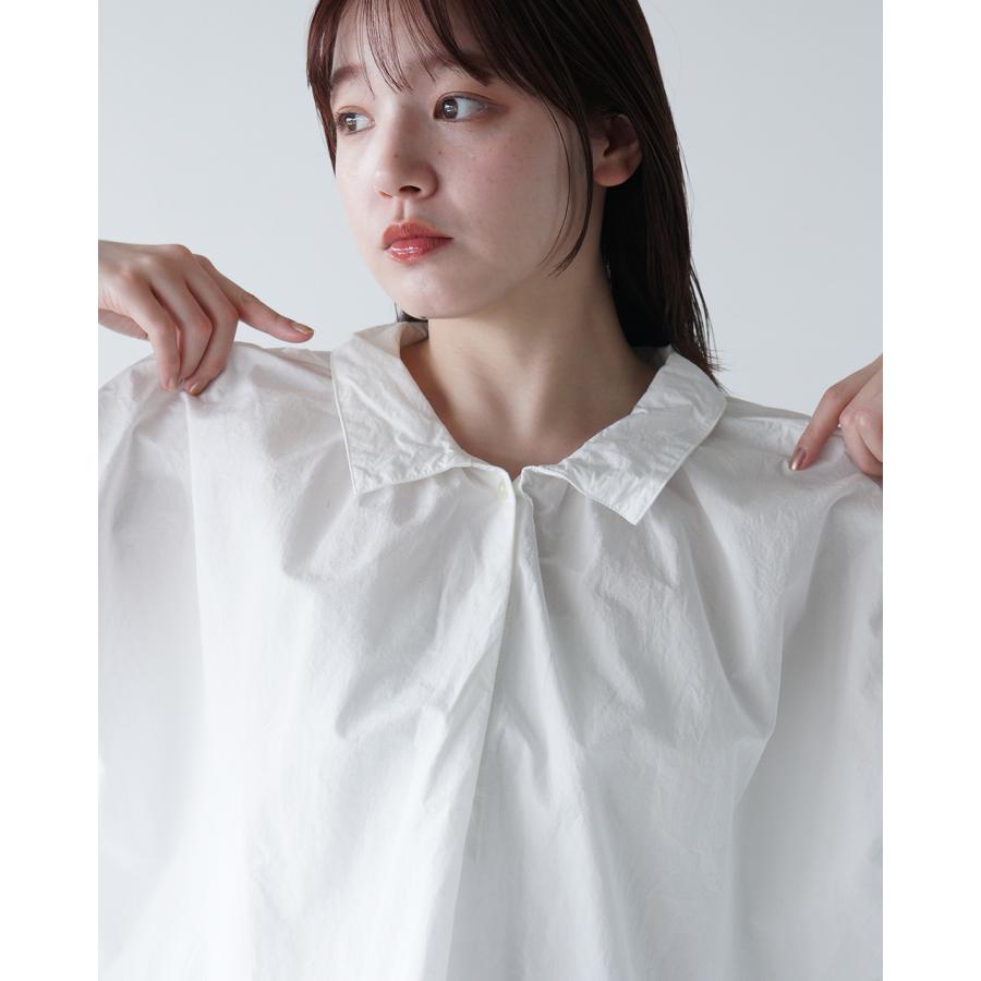 prit（プリット） SALE！プリット ブラウス コットンリネンダンプ 2way 