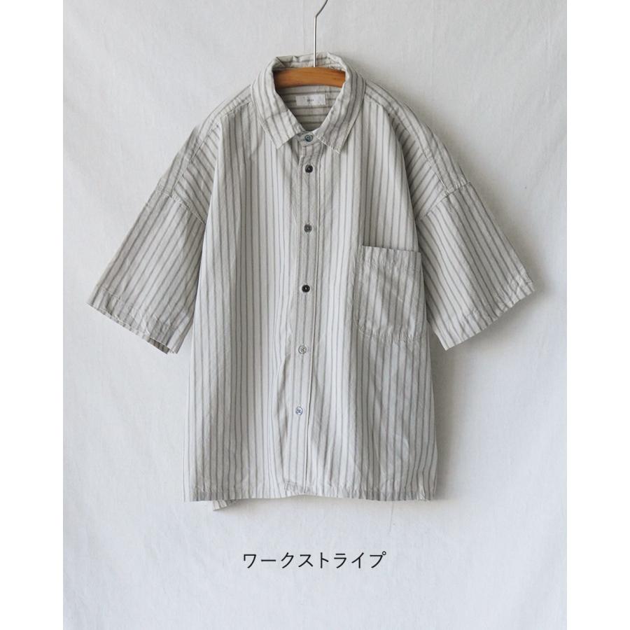 prit（プリット） コットンリネンウェザー近江加工5分袖レギュラー