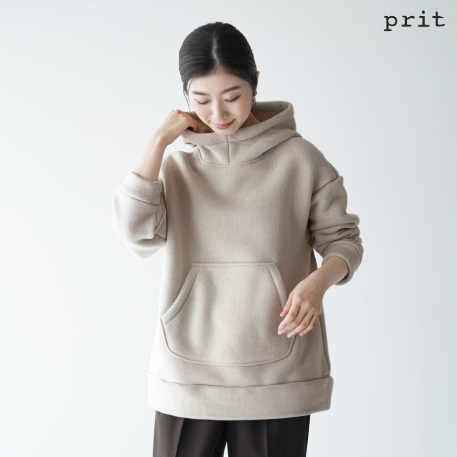 プリット Prit フード プルオーバー パーカー レディース 21秋冬 ウォーム裏毛 シープ起毛 P909 Prit P909 Crouka Yahoo 店 通販 Yahoo ショッピング