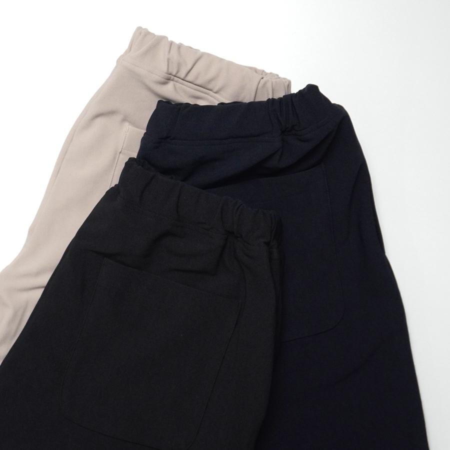 prit（プリット） ツイル ストレッチ ジャージ 裏起毛 テーパード