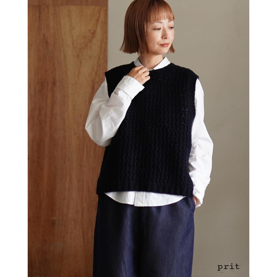 Prit コールキルト VネックZIPベスト prit コールキルトVネックZIPベスト prit 【最大6,000円OFFクーポン
