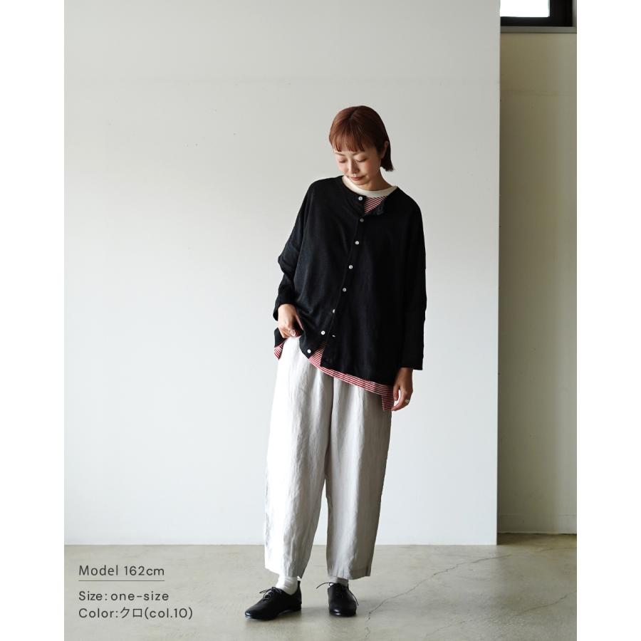 prit（プリット） SALE！プリット カーディガン 40/1 ヨーロッパリネン