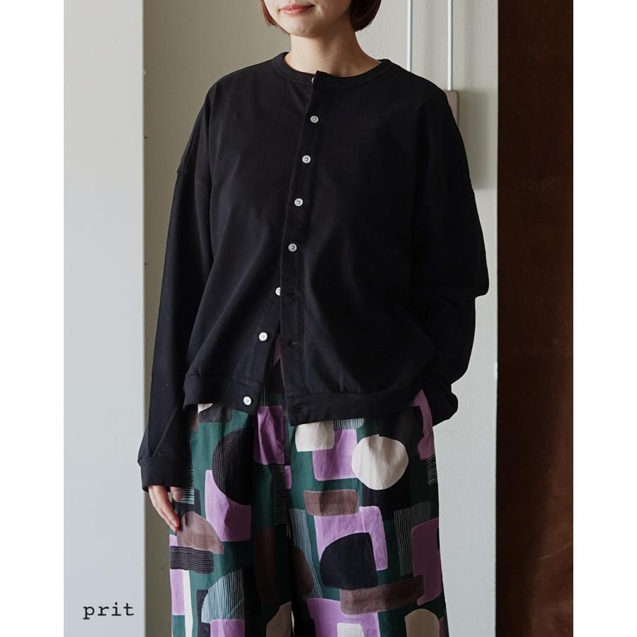 prit（プリット） prit 40/1プレーティング天竺クルーネック