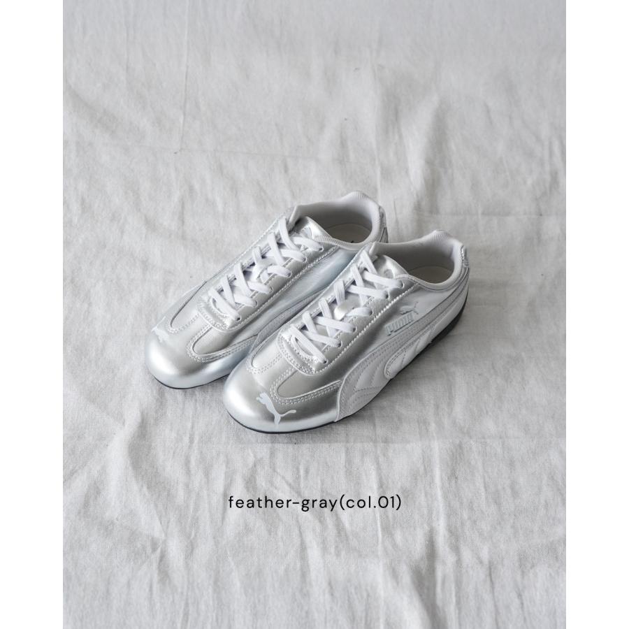 期間限定ポイント10倍！ SALE！プーマ PUMA Speedcat Silver WNS レディース スピードキャット シルバー WNS 406881 shsaleの画像