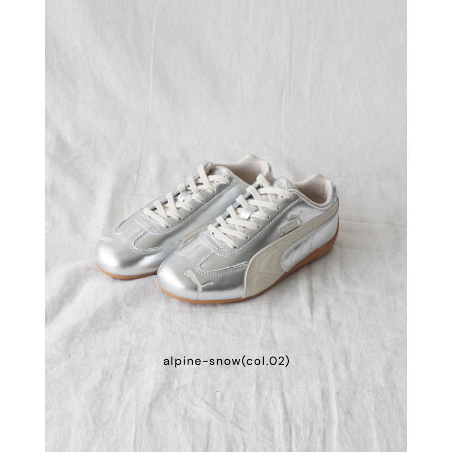 期間限定ポイント10倍！ SALE！プーマ PUMA Speedcat Silver WNS レディース スピードキャット シルバー WNS 406881 shsaleの画像