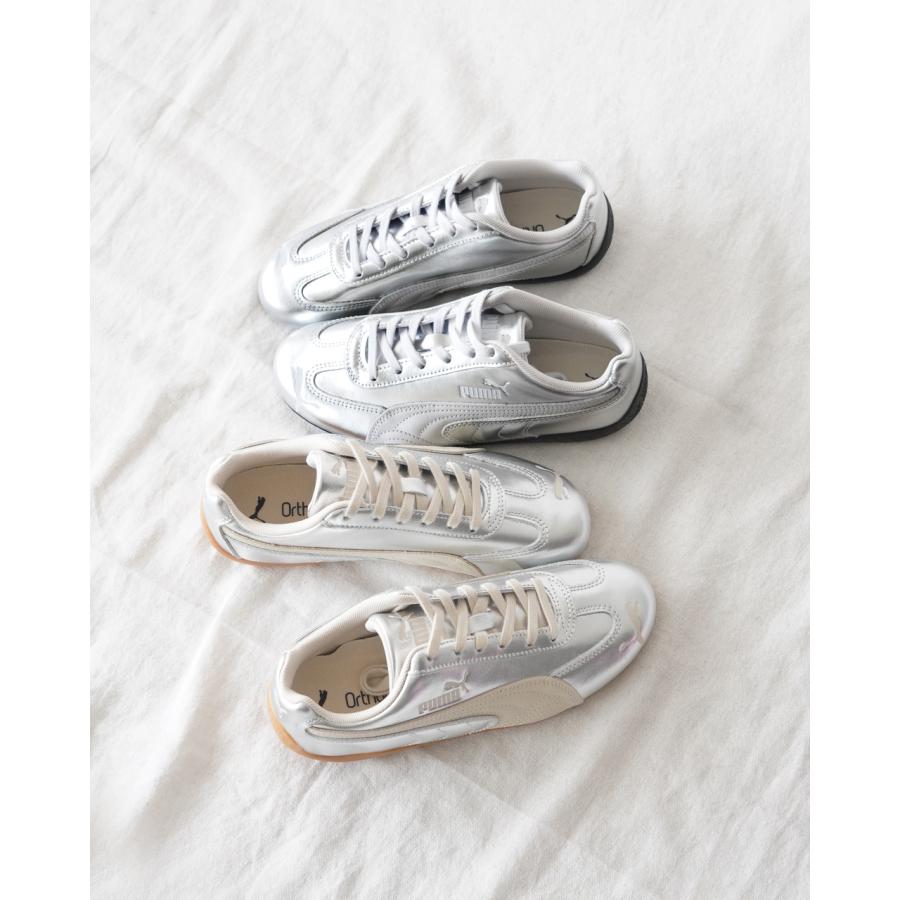 期間限定ポイント10倍！ SALE！プーマ PUMA Speedcat Silver WNS レディース スピードキャット シルバー WNS 406881 shsaleの画像
