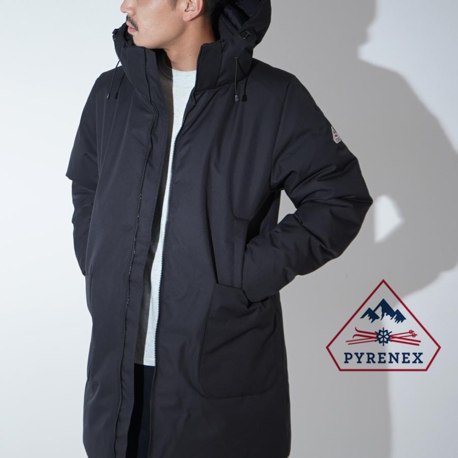 格安 Pyrenex ピレネックス PYRENEX ブロウ BLOW ジップアップ ロング ジャケット・アウター