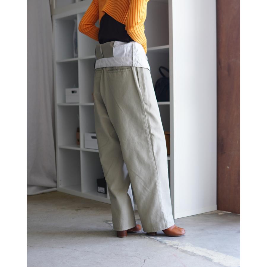 SALE！キイト QUIITO ダブルウエスト チノパンツ W WAIST CHINO PT