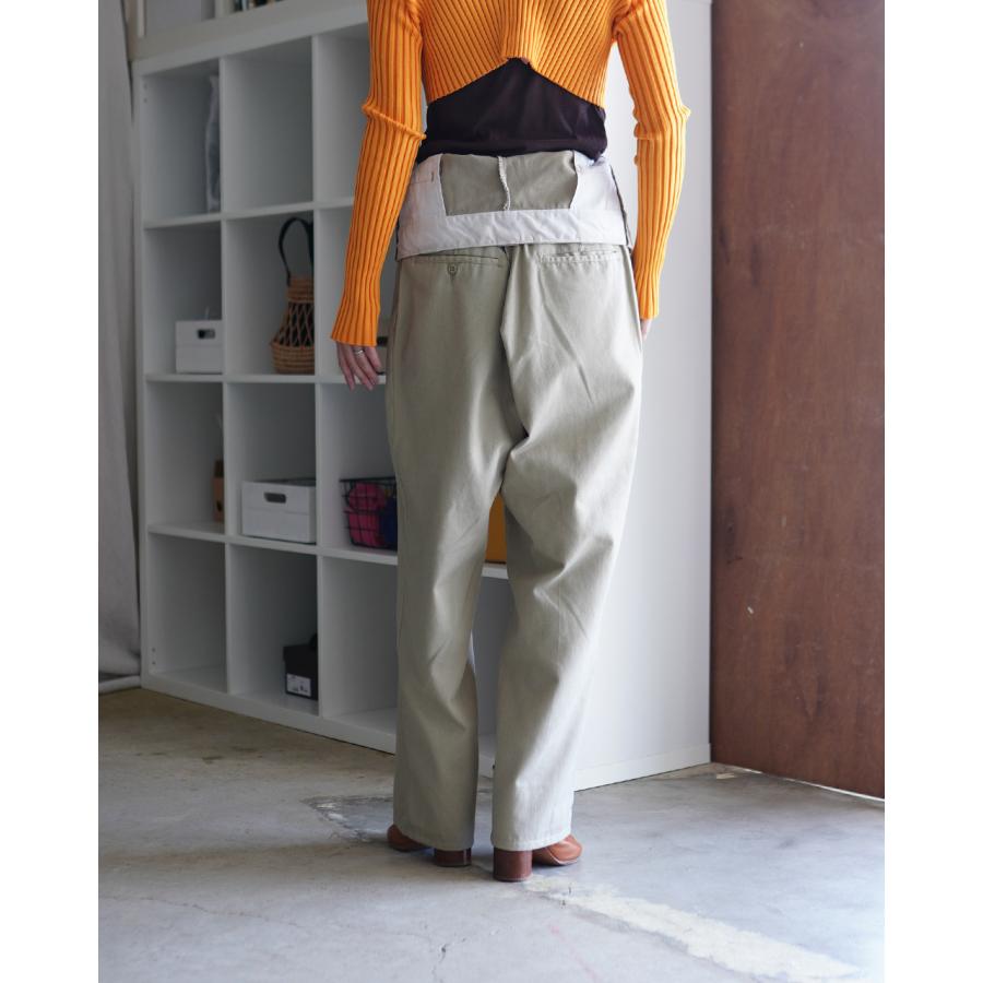 SALE！キイト QUIITO ダブルウエスト チノパンツ W WAIST CHINO PT