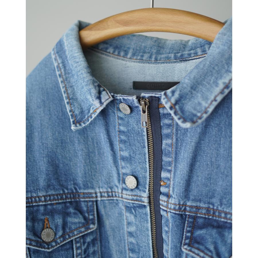キイト QUIITO ジャケット ジップデニムジャケット レディース ZIP