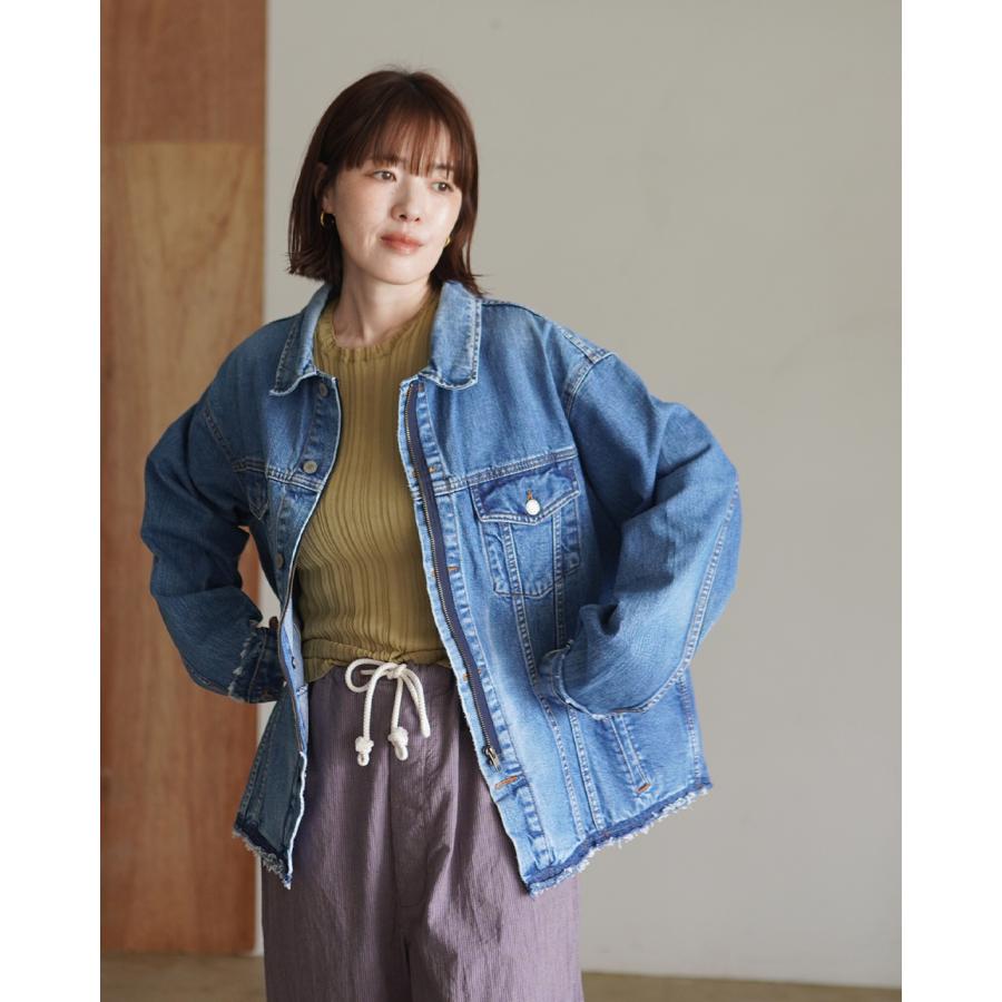 キイト QUIITO ジャケット ジップデニムジャケット レディース ZIP
