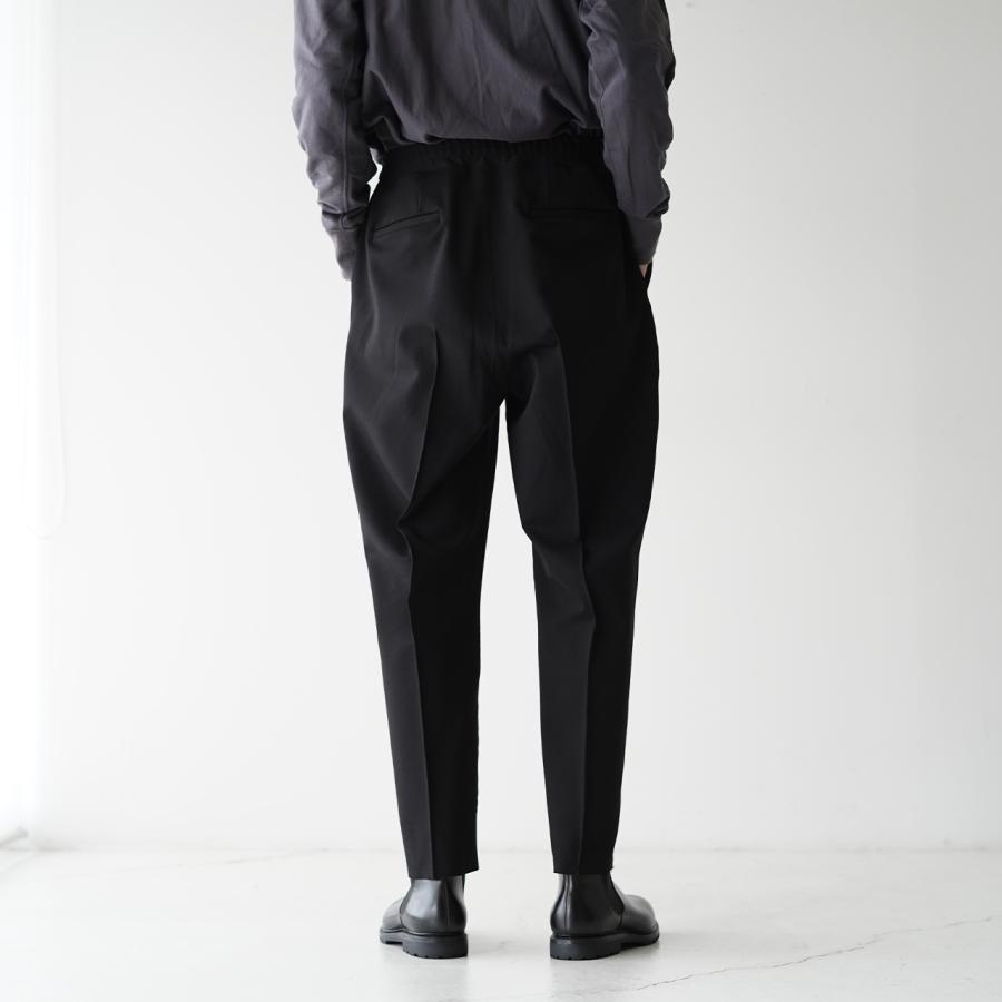 アウトレット レインメーカー RAINMAKER ポンチローマ プリーツ ワイド トラウザー PONTE ROMA PLEATED WIDE TROUSERS RM231-018｜crouka｜05