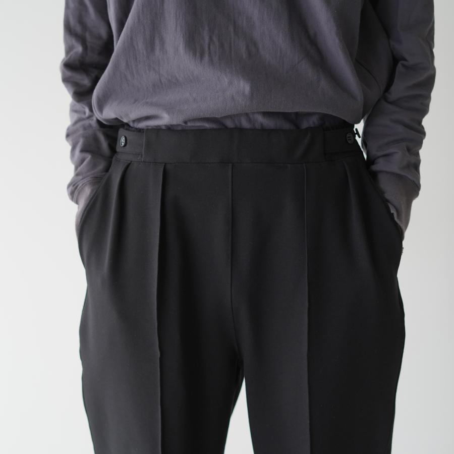 アウトレット レインメーカー RAINMAKER ポンチローマ プリーツ ワイド トラウザー PONTE ROMA PLEATED WIDE TROUSERS RM231-018｜crouka｜09