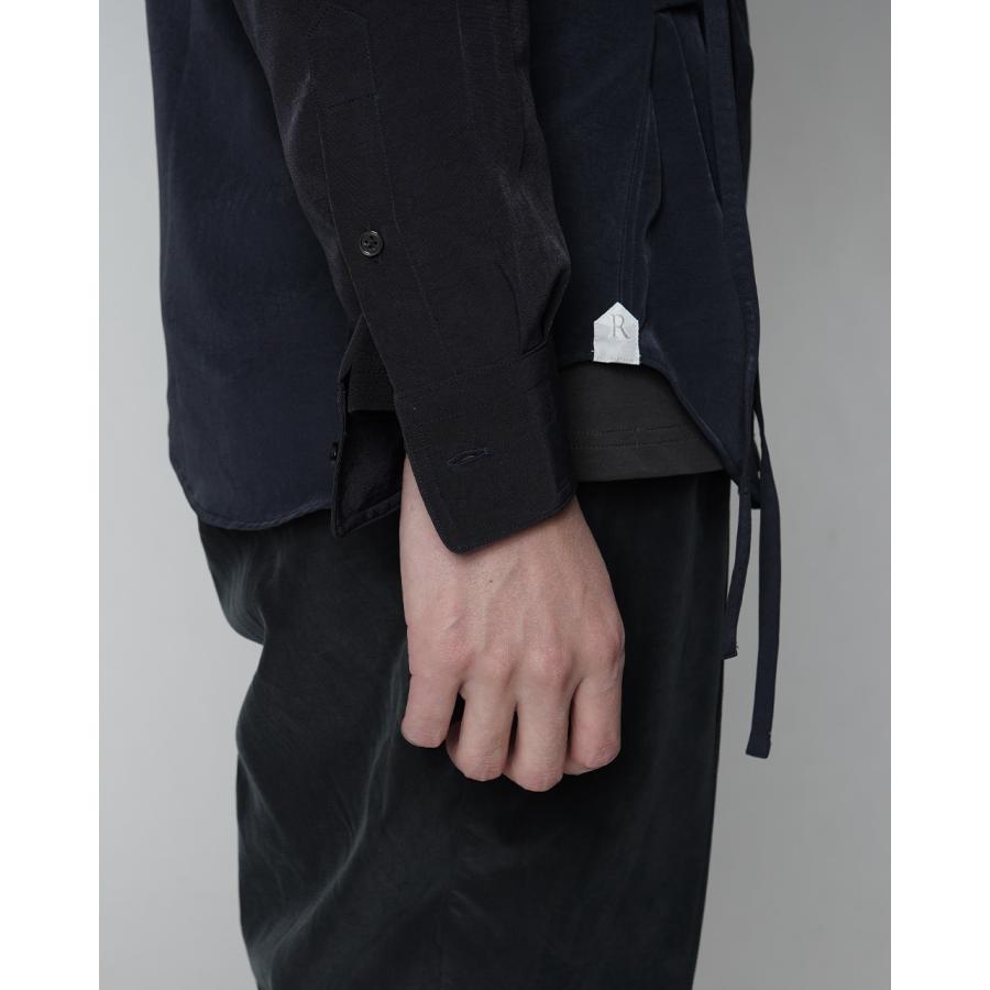 レインメーカー RAINMAKER ドウギシャツ DOUGI SHIRT ホワイト ネイビー ブラック メンズ 2024春夏 RM241-021｜crouka｜14