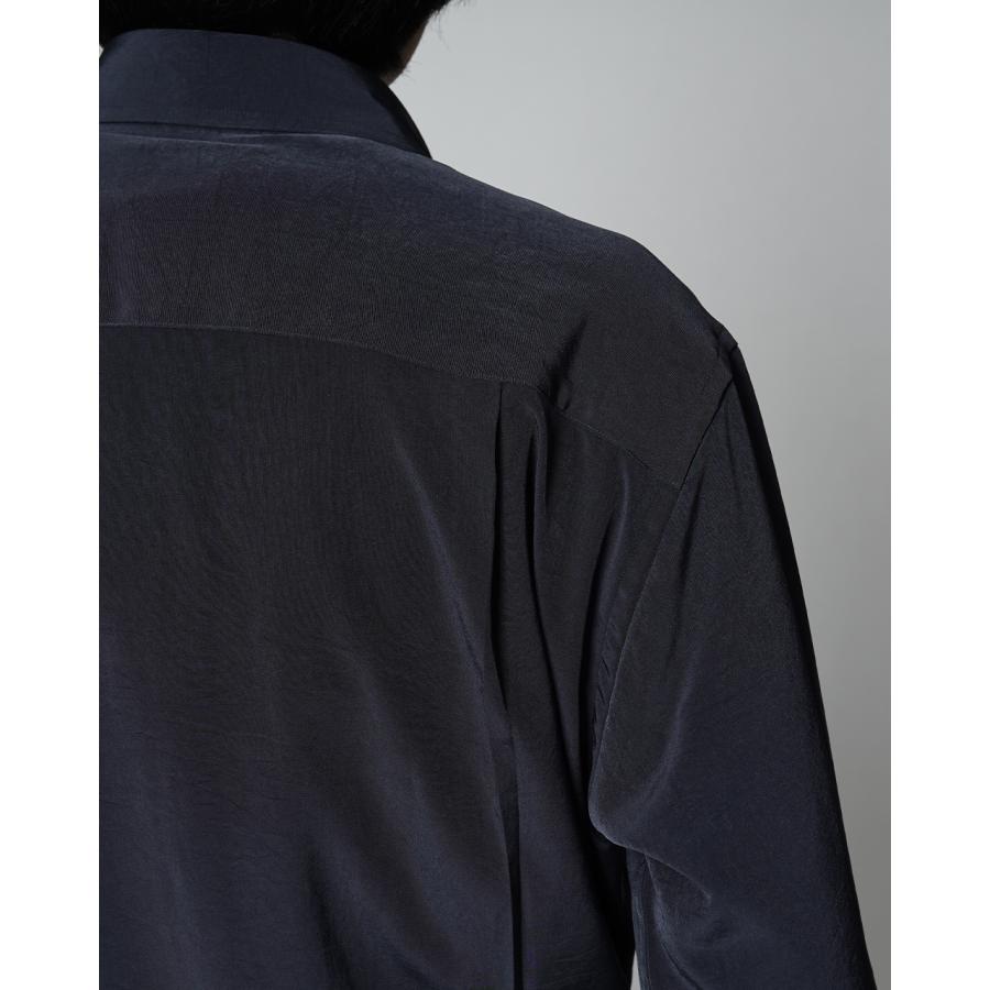 レインメーカー RAINMAKER ドウギシャツ DOUGI SHIRT ホワイト ネイビー ブラック メンズ 2024春夏 RM241-021｜crouka｜15