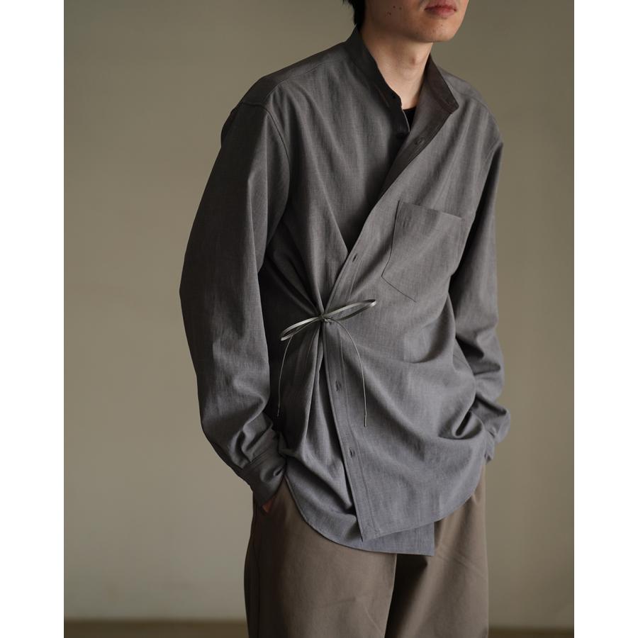 レインメーカー　KNOTBAND SHIRT / GRAY RAINMAKER（レインメーカー） SALE！レインメーカー シャツ ノット