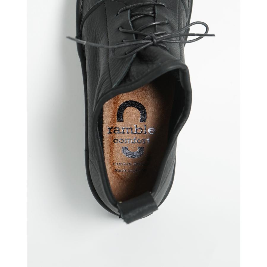 ランブル コンフォート ramble comfort レザーレースアップシューズ