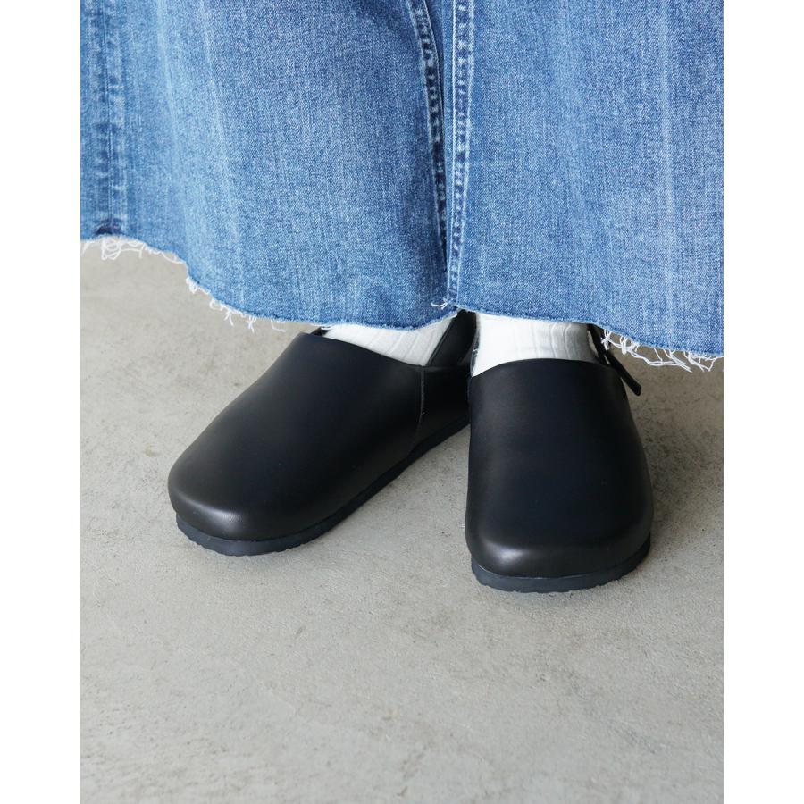 REMME SALE！レメ レザー クロッグサンダル バックストラップ