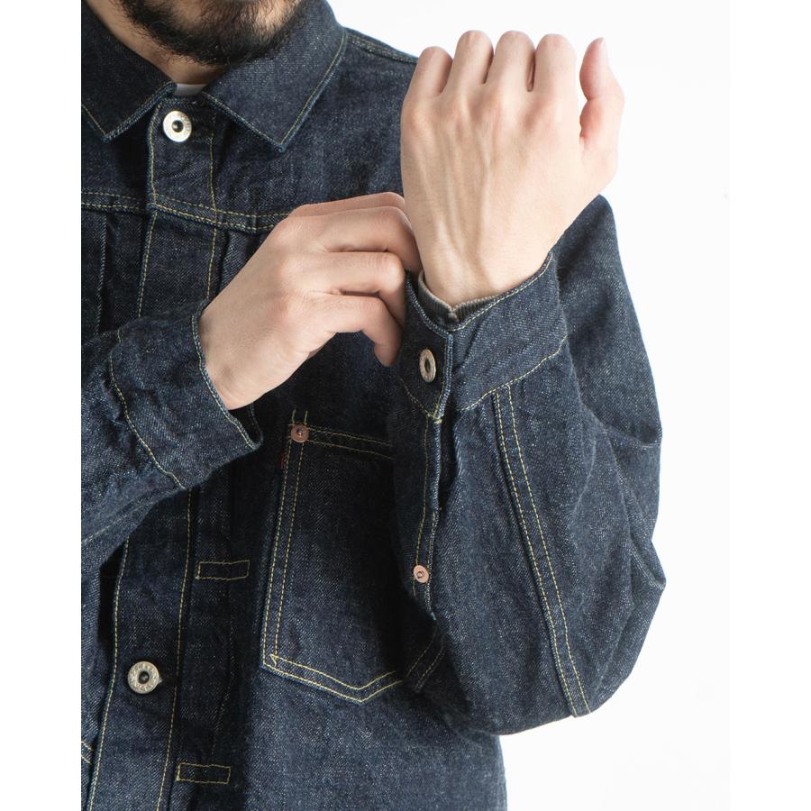 レミレリーフ デニムジャケット 大戦モデル　greeje レミレリーフ デニムジャケット 大戦モデル greeje - メルカリ