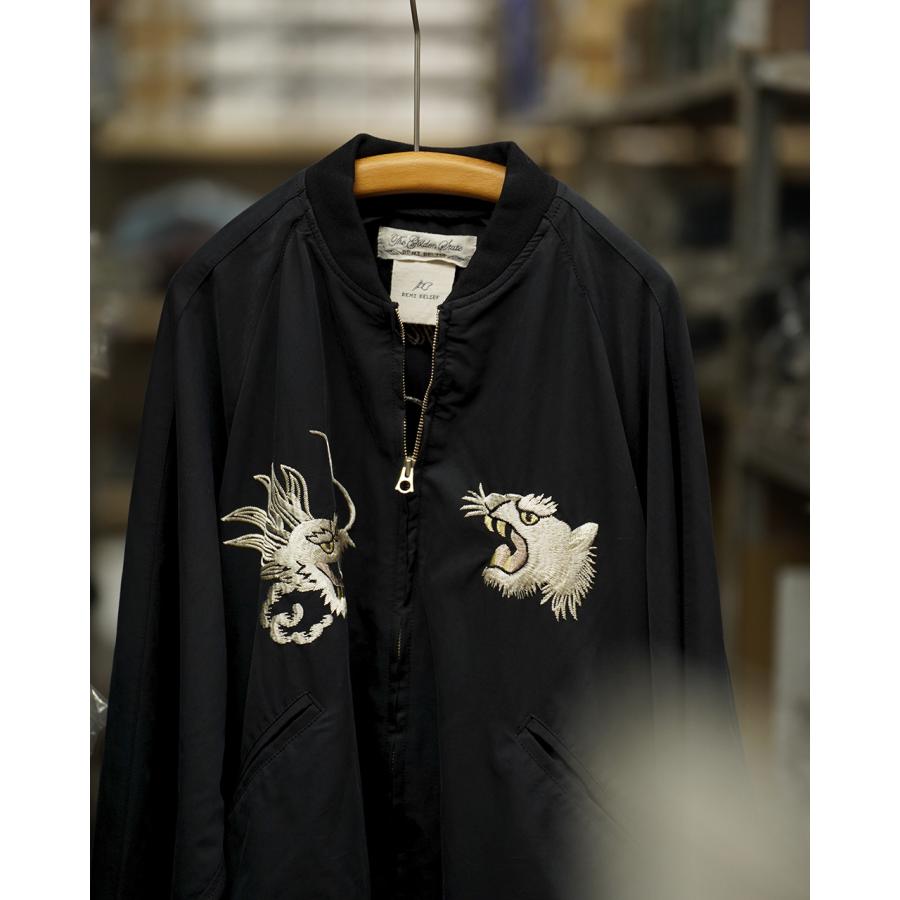 レミレリーフボンバージャケット 虎刺繍 REMI RELIEF（レミ レリーフ） レミ レリーフ RN30389009 スカジャン