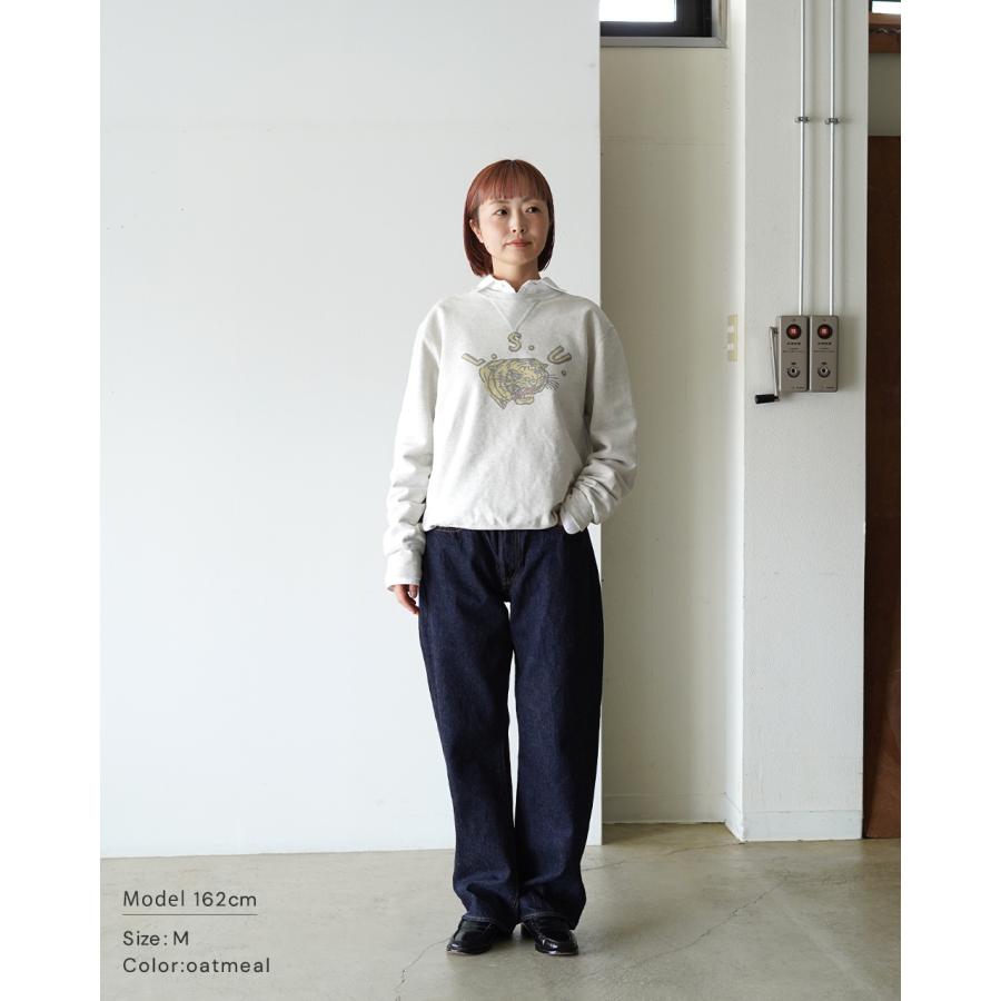 REMI RELIEF（レミ レリーフ） REMI RELIEF SP加工裏毛クルー(L.S.U.